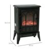 Electric fireplace heater