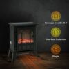 Electric fireplace heater