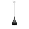 Teardrop Pendant Hanging Light (black)