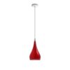 Teardrop Pendant Hanging Light (red)