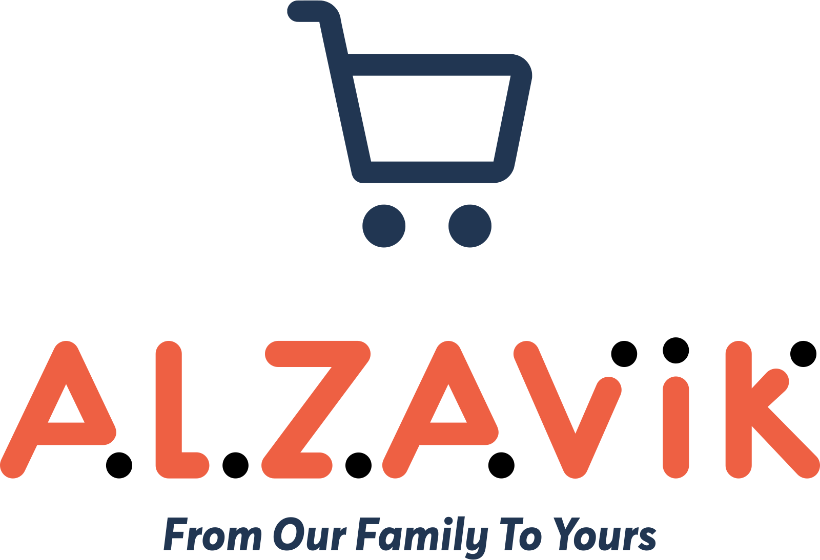 brand name, shopping cart, alzavik